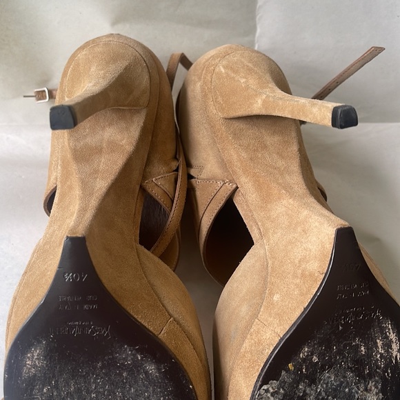 COPY - YSL Suede High Heel Platform - Picture 10 of 11